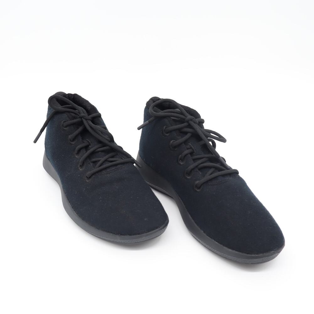 Allbirds 13 Mizzle Wool Runner Up Sneaker Shoes Natural Black High Top WRUM